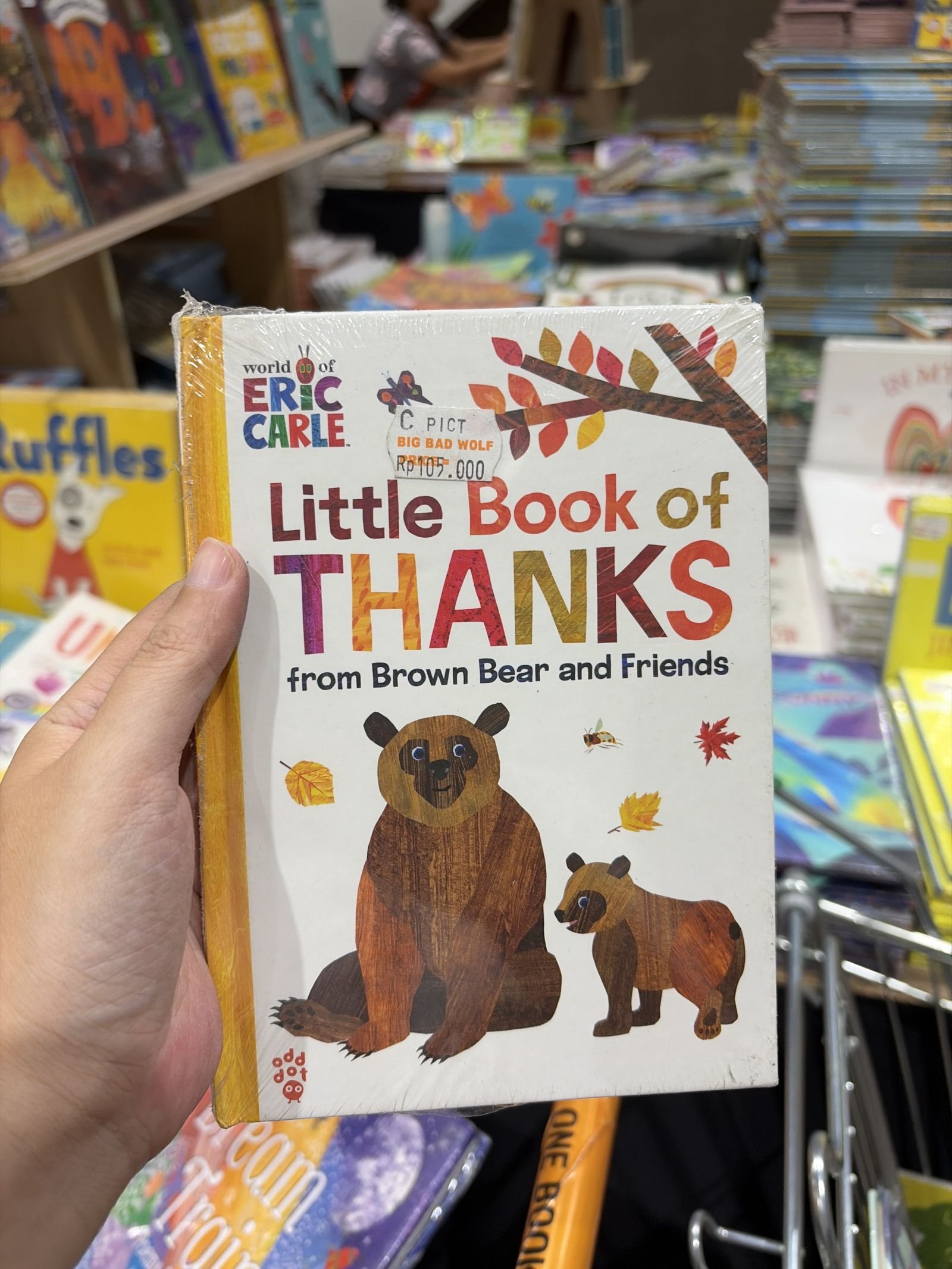 Little Book of Thanks from Brown Bear and Friends (World of Eric Carle)