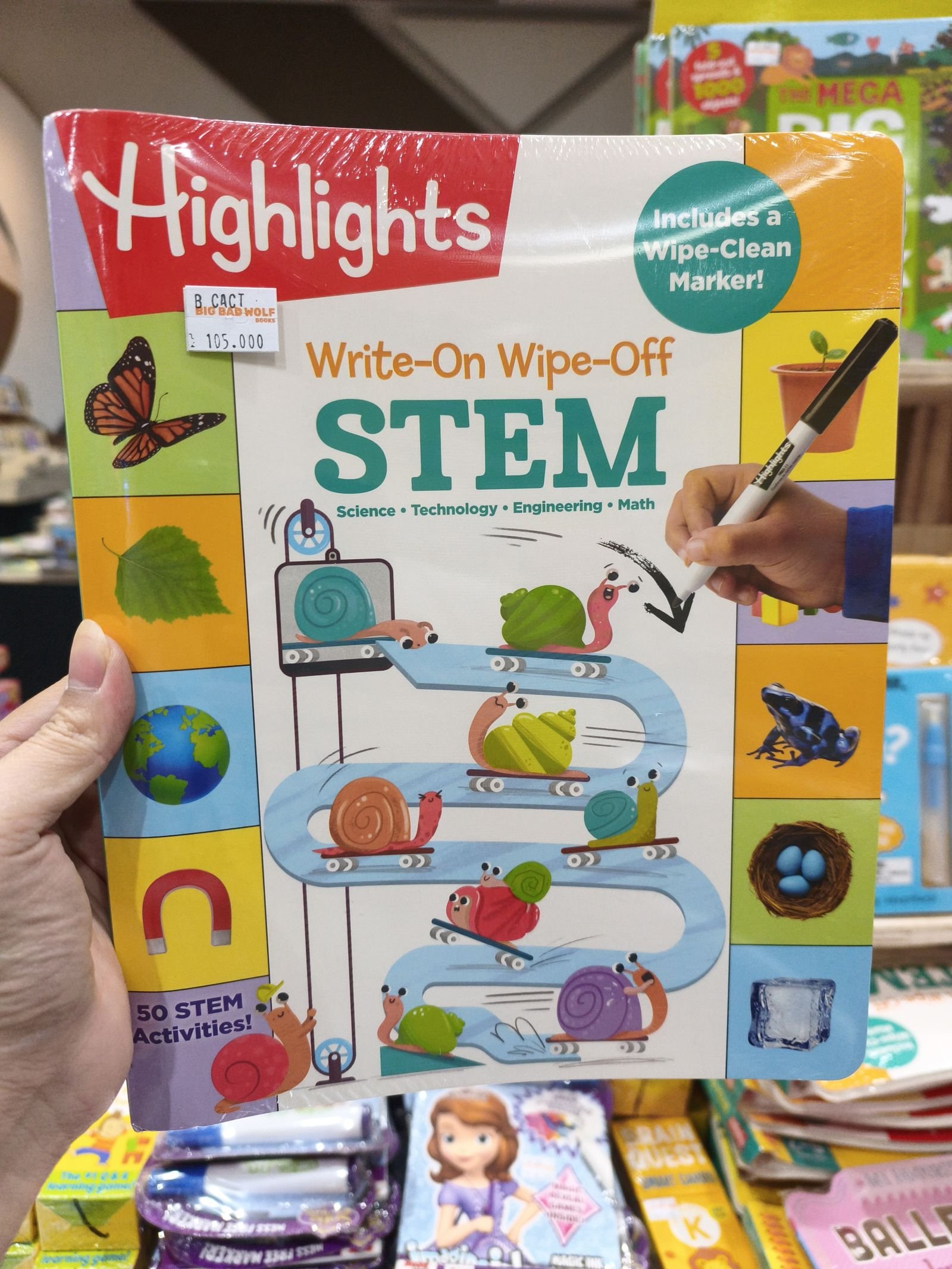 Write-On Wipe-Off STEM