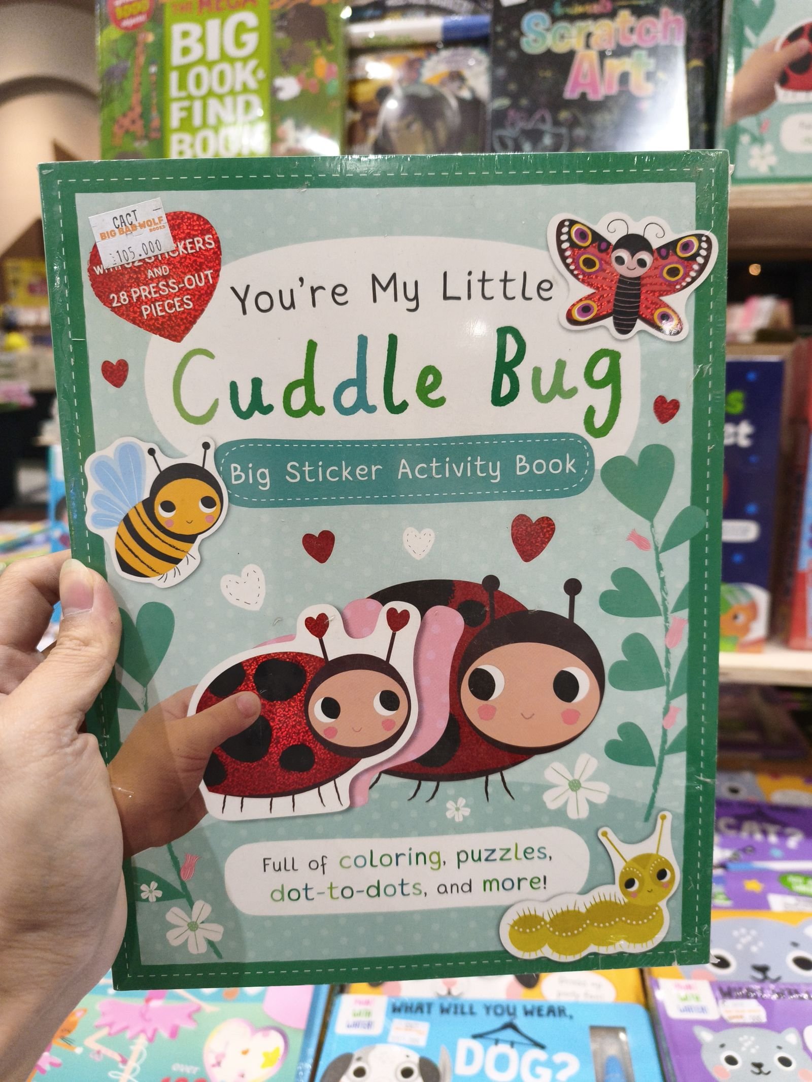 You're My Little Cuddle Bug: Big Sticker Activity Book