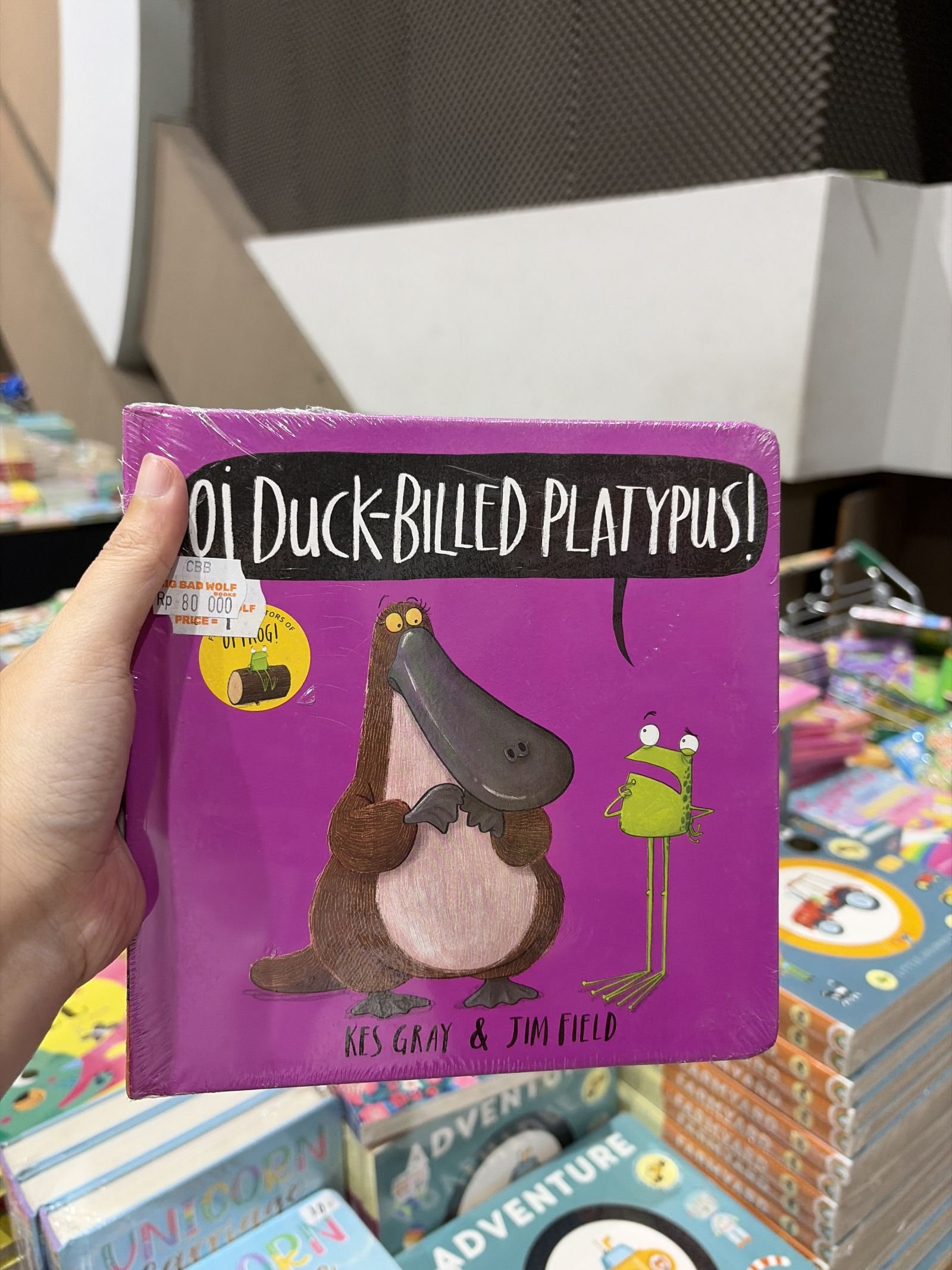 Oi Duck-Billed Platypus Board Book