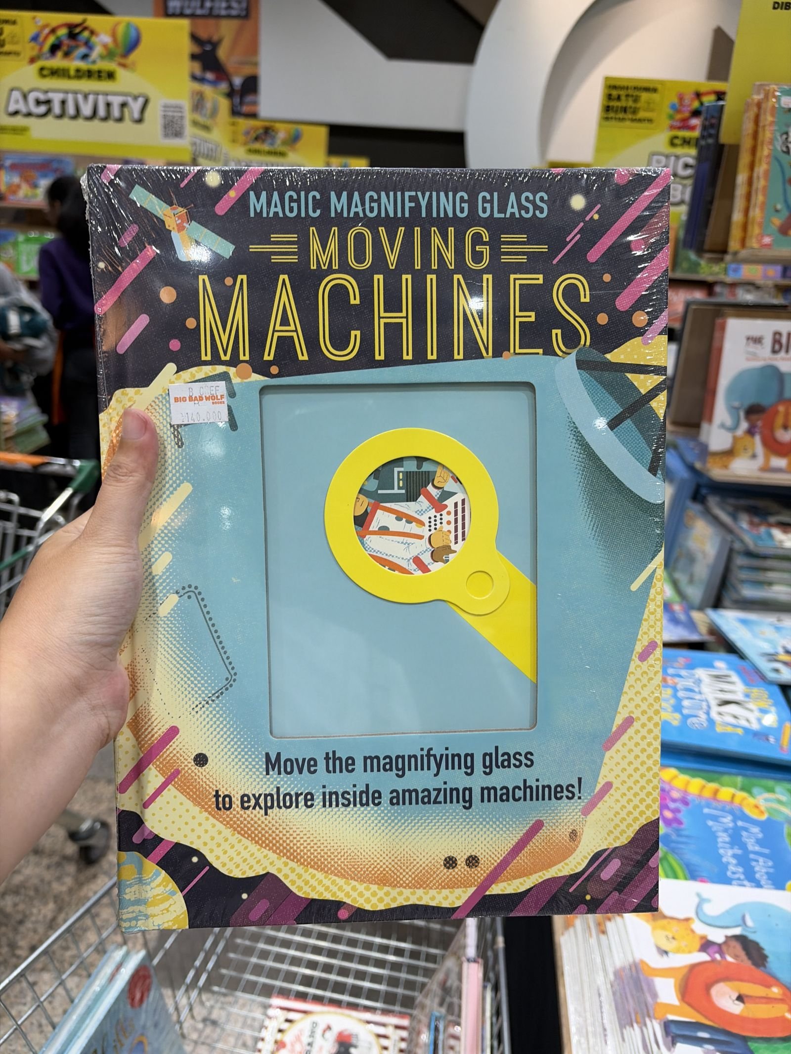 (EXCLUSIVE ONLY) Magic Magnifying Glass: Moving Machines