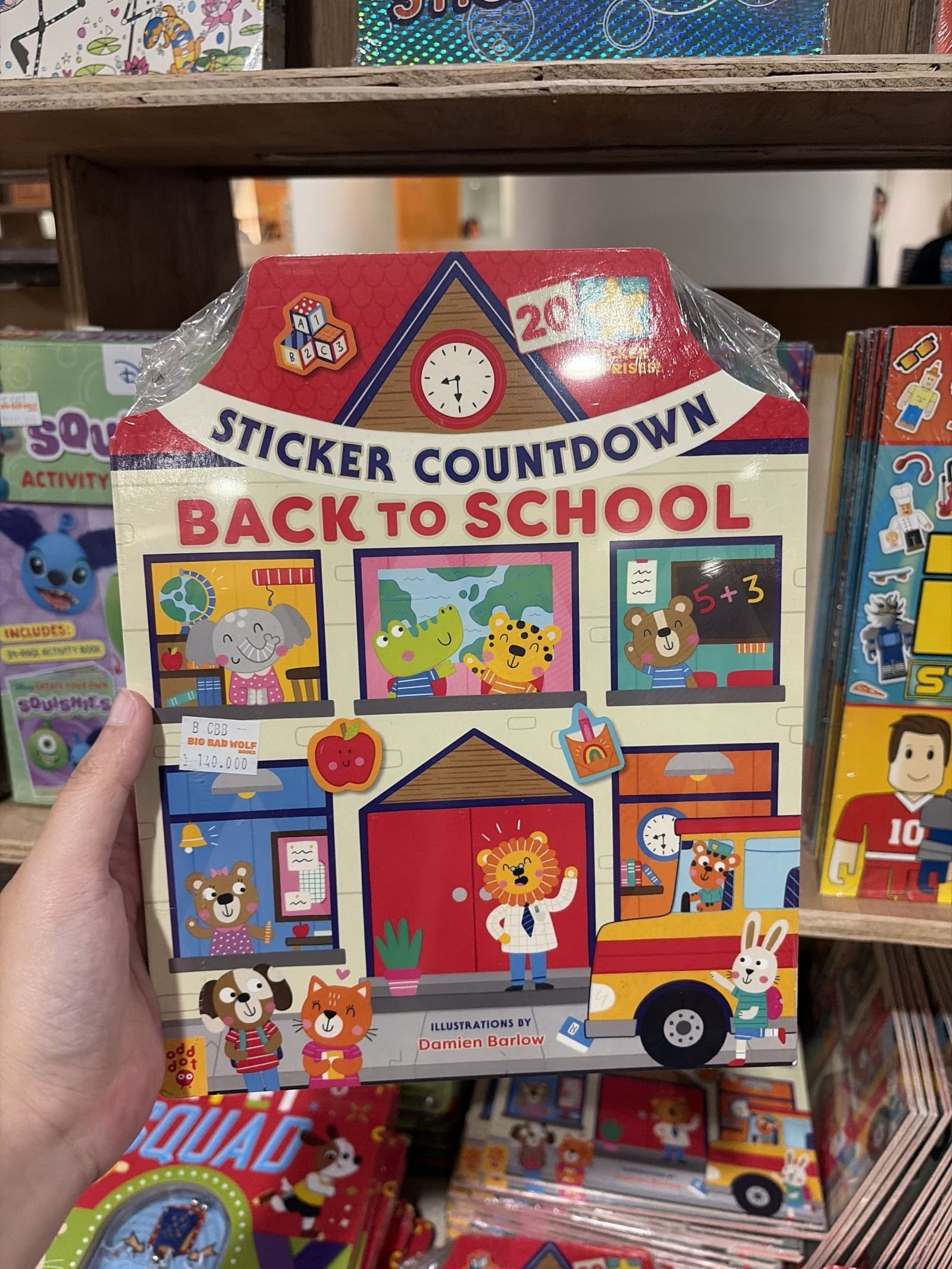 Sticker Countdown: Back to School
