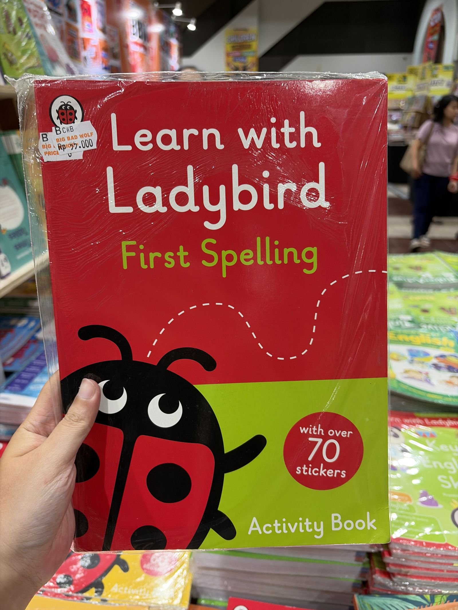 Learn with ladybird first spelling