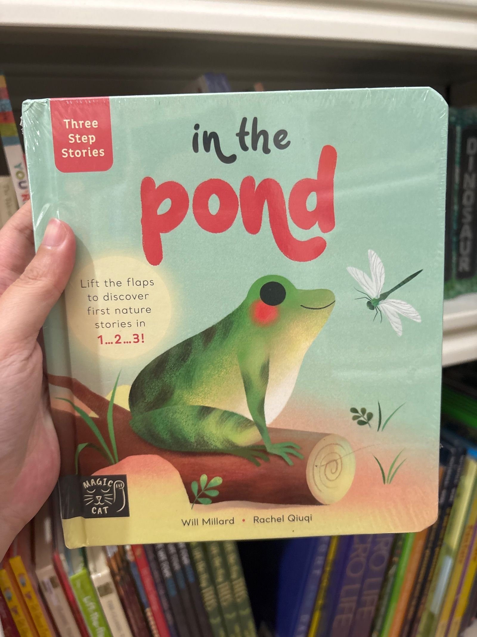 In the pond