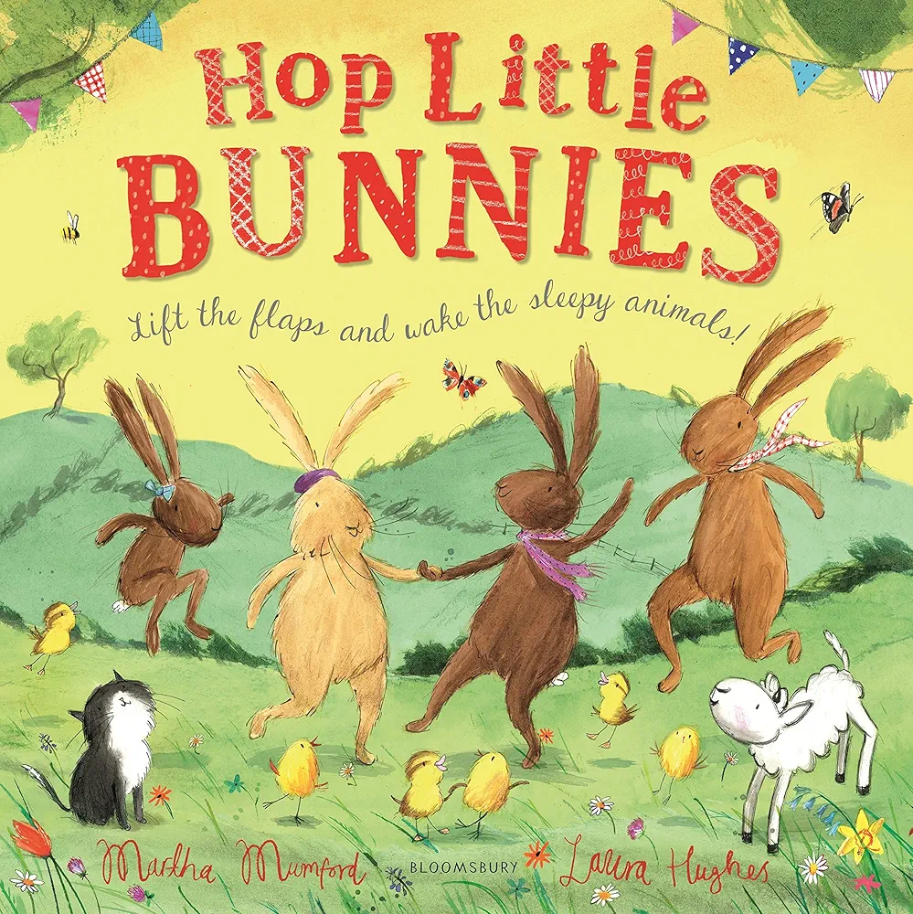 Hop Little Bunnies: Board Book
