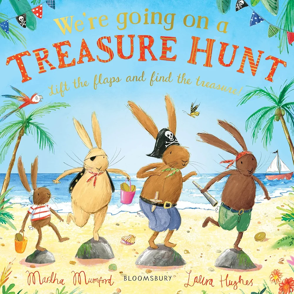 We're Going on a Treasure Hunt: A Lift-The-Flap Adventure
