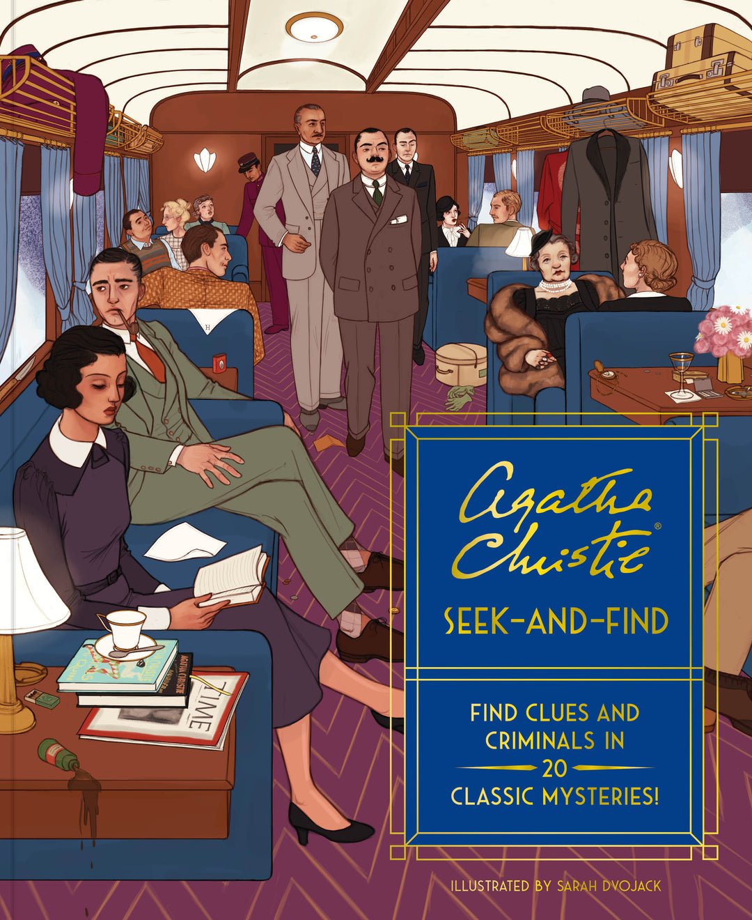 Agatha Christie Seek-And-Find