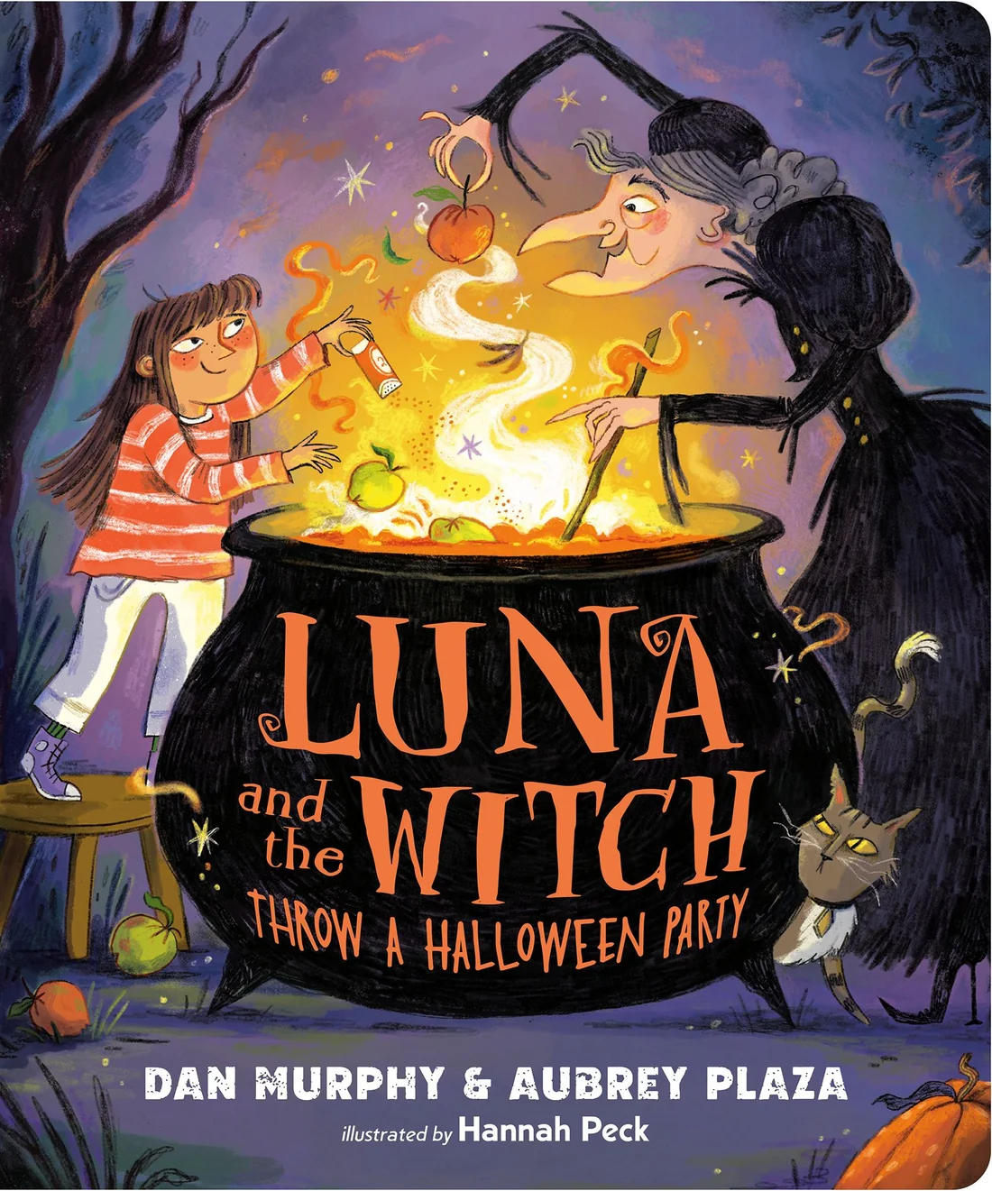 Luna and the Witch Throw a Halloween Party
