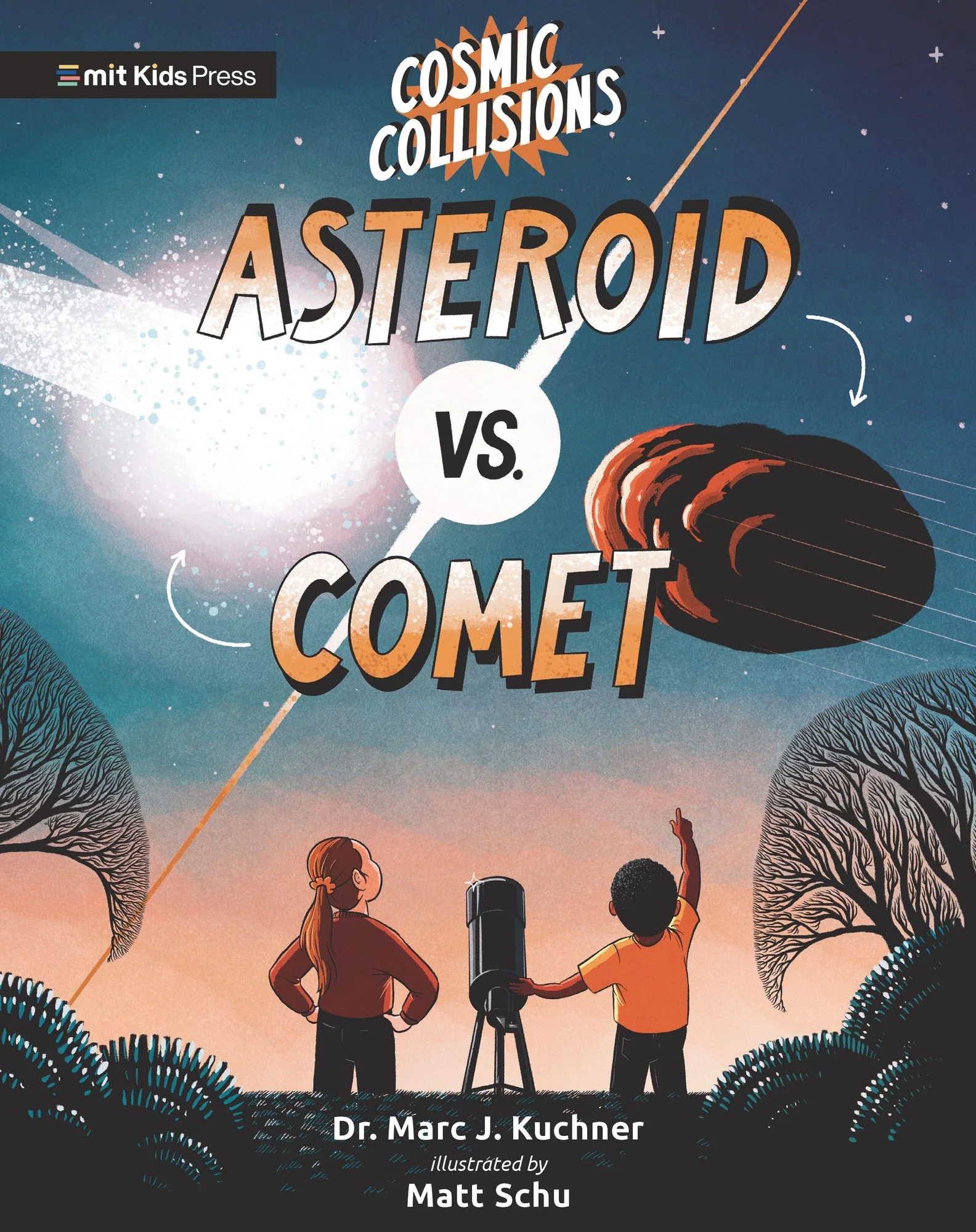 Cosmic Collisions: Asteroid vs Comet