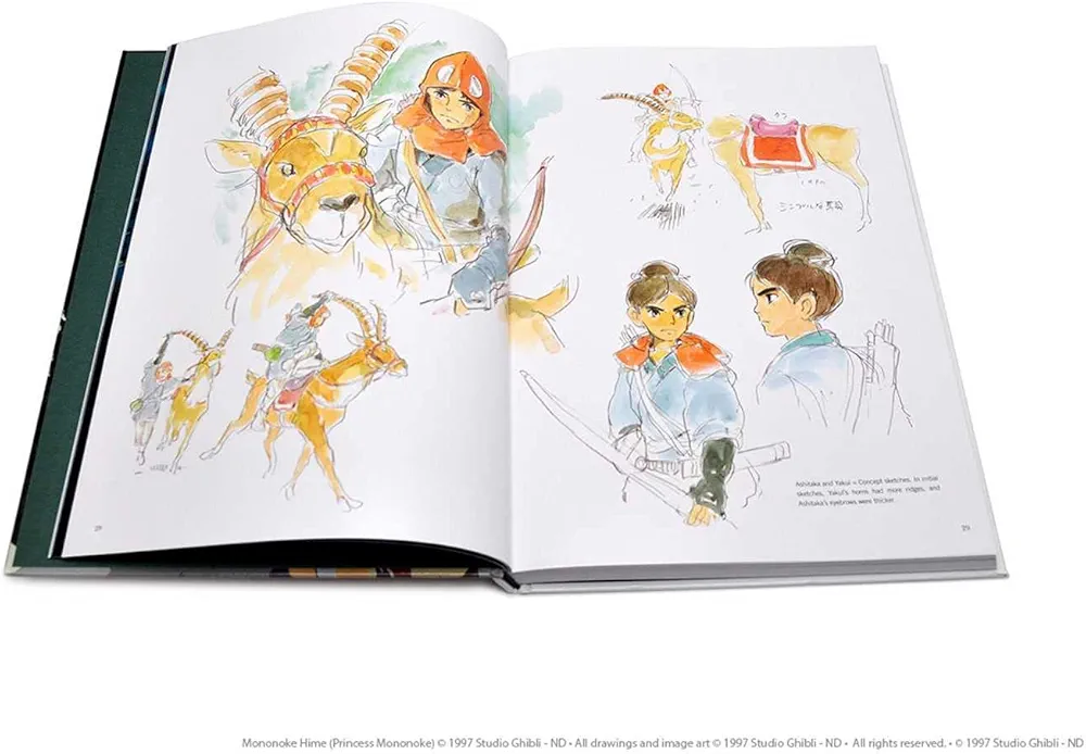The Art of Princess Mononoke preview