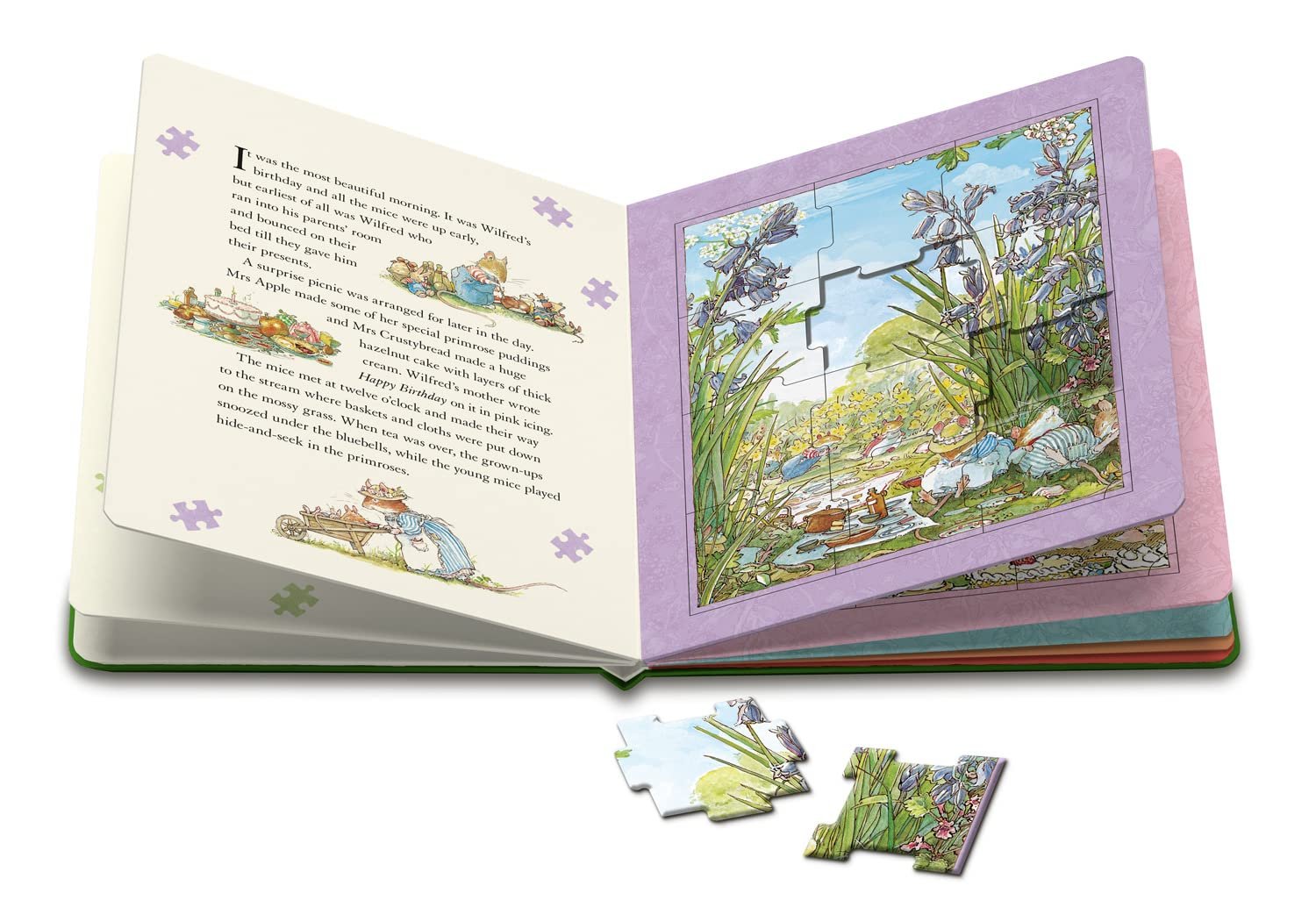 The Brambly Hedge Jigsaw Book preview