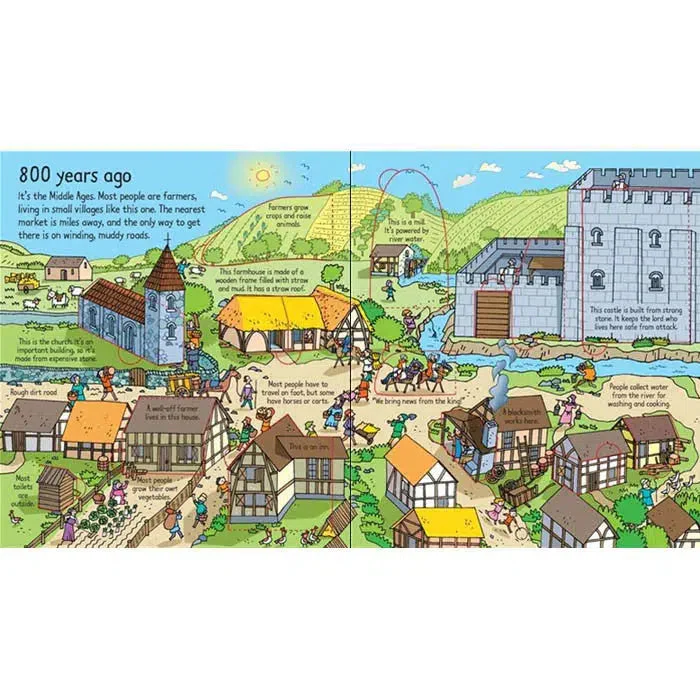Look Inside Living Long Ago preview