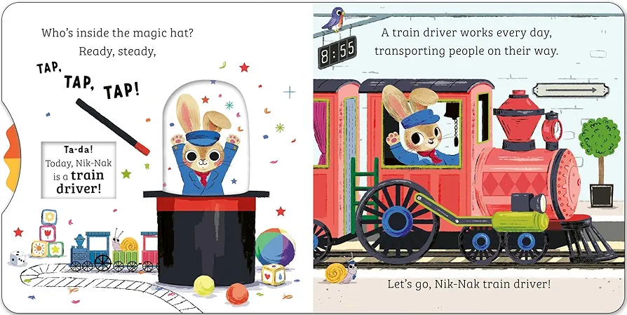Nik-Nak Bunny: Train Driver preview