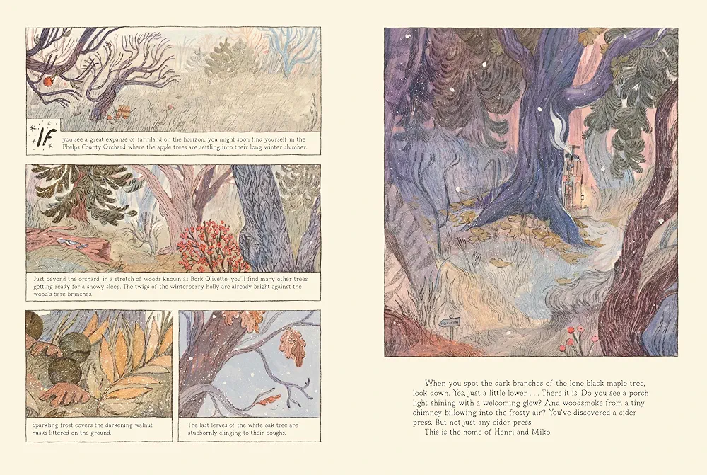 Henri and Miko: Winter in Bosk Olivette preview