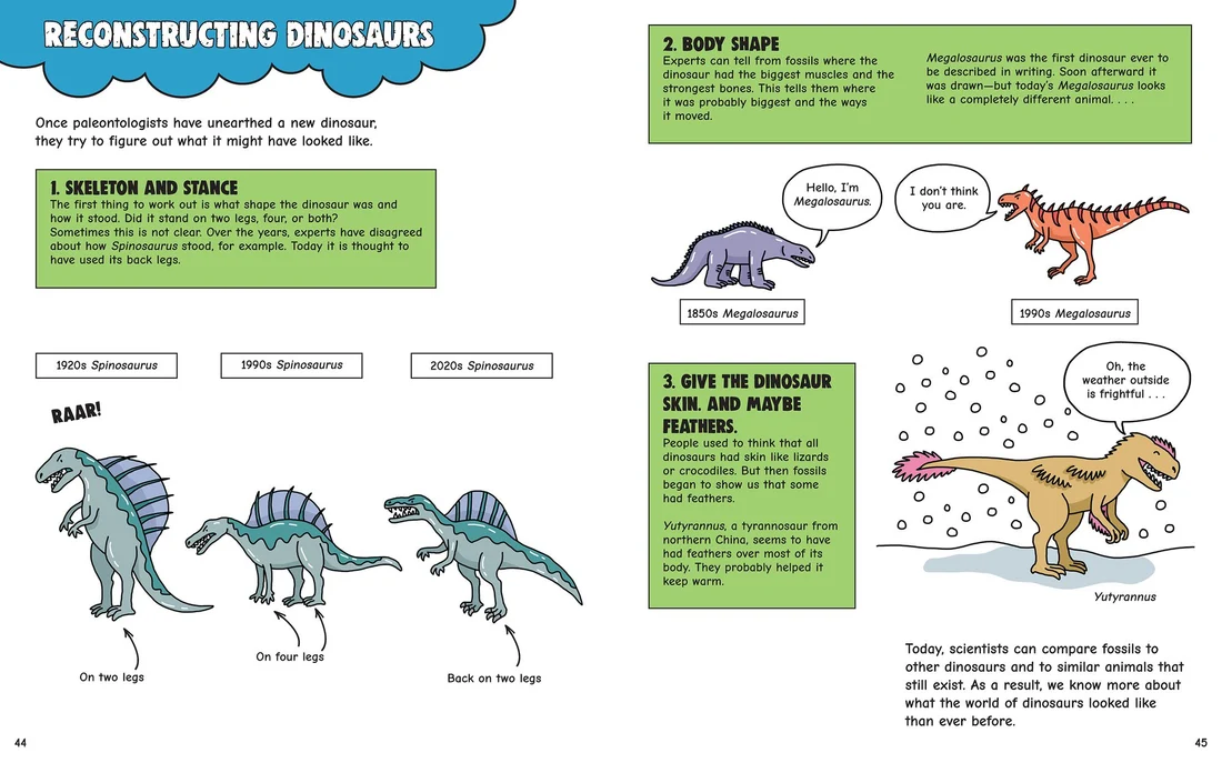 Comic Strip Science Adventures: Digging for Dinosaurs preview
