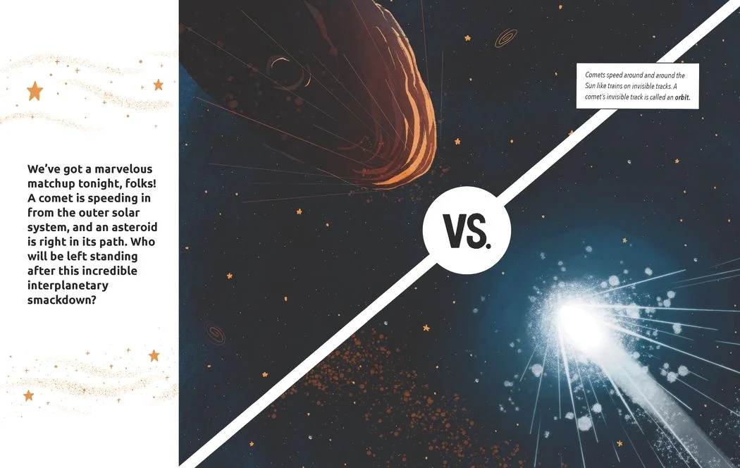 Cosmic Collisions: Asteroid vs Comet preview
