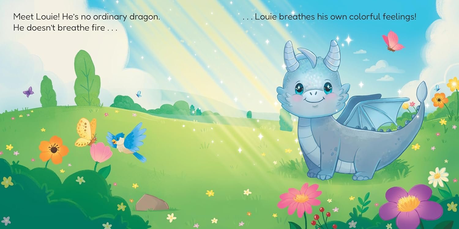 Louie's Colorful Feelings: A Dragon's Guide to Rainbow Emotions preview