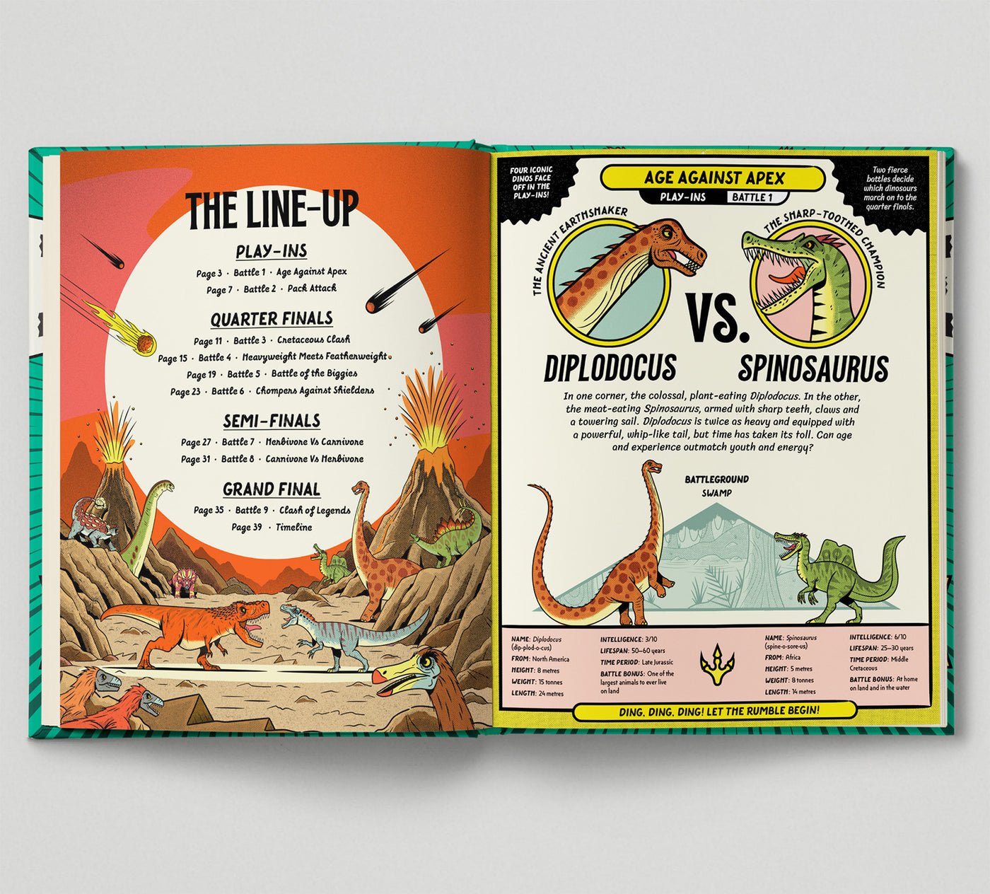 3D Dino Rumble preview